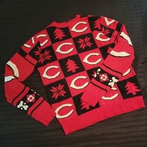 Cincinnati Reds Christmas Holiday Sweater Men's/Unisex